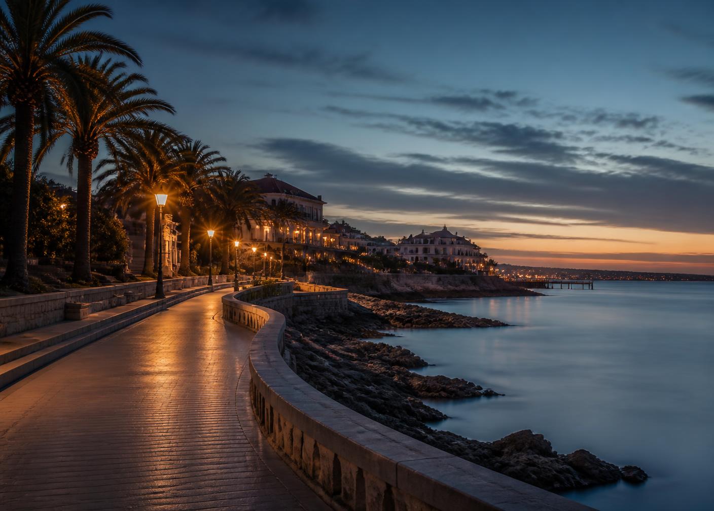 Cascais & Estoril — Costa e jantar oficial